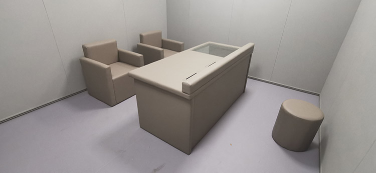 審訊室防撞軟包材料建設(shè)效果