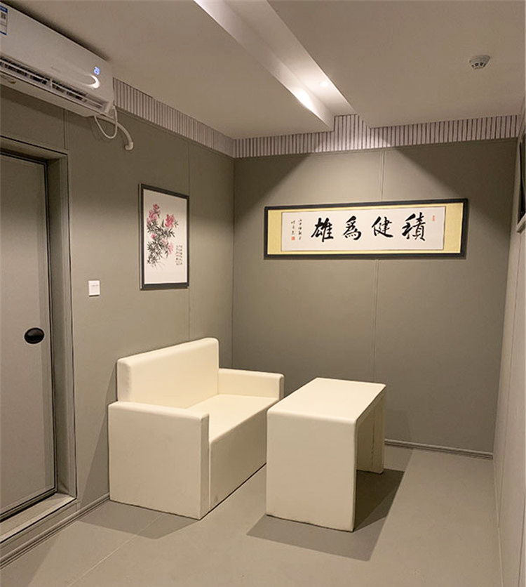 襄陽(yáng)紀(jì)委談話室軟包